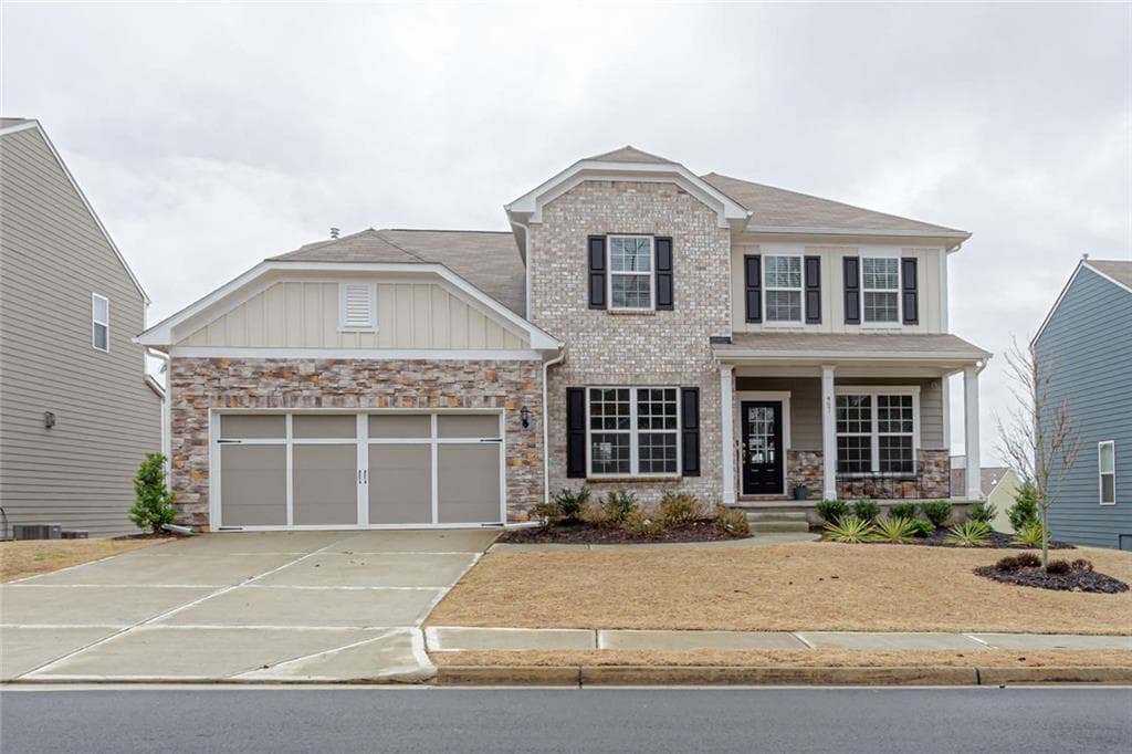 4 bedroom, 4 bathroom, 3,320 sq ft single family residence sold at 467 Spring View Drive, Woodstock, GA 30188
