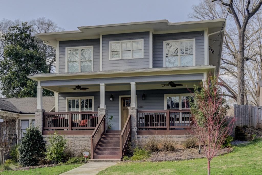 4 bedroom, 3 bathroom, 3,165 sq ft single family residence sold at 2284 Oakview Road, Atlanta, GA 30317