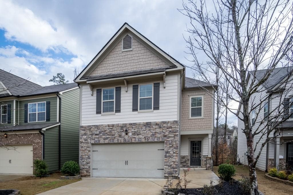 4 bedroom, 3 bathroom, 2,211 sq ft single family residence sold at 123 Dream Court, Acworth, GA 30102