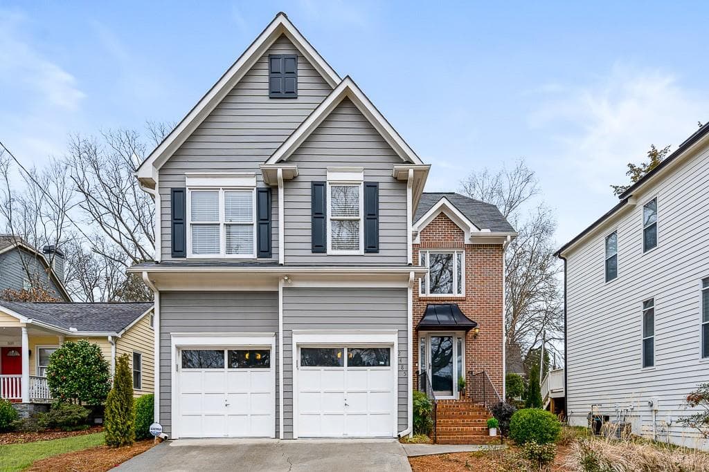 3 bedroom, 3 bathroom single family residence sold at 2485 Appalachee Drive, Brookhaven, GA 30319