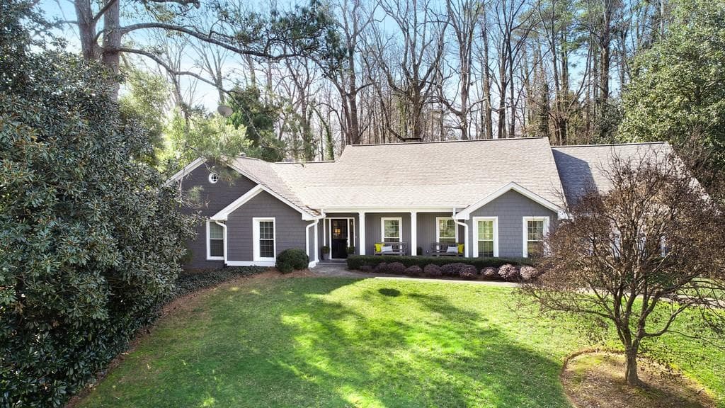 4 bedroom, 4 bathroom single family residence sold at 4638 Tall Pines Drive, Atlanta, GA 30327