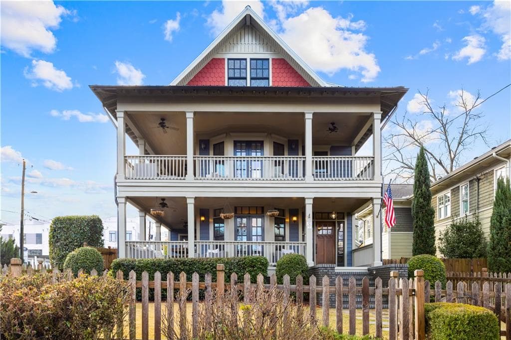 4 bedroom, 5 bathroom, 3,801 sq ft single family residence sold at 1462 Pine Street, Atlanta, GA 30309