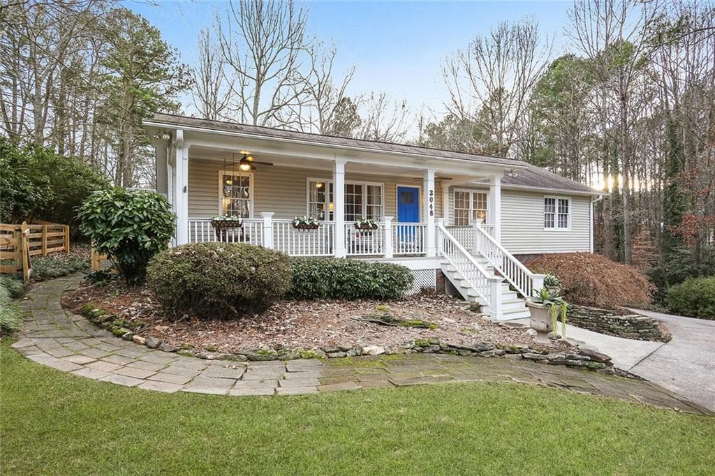 3 bedroom, 2 bathroom, 2,072 sq ft single family residence sold at 3048 Richmond Road, Woodstock, GA 30189