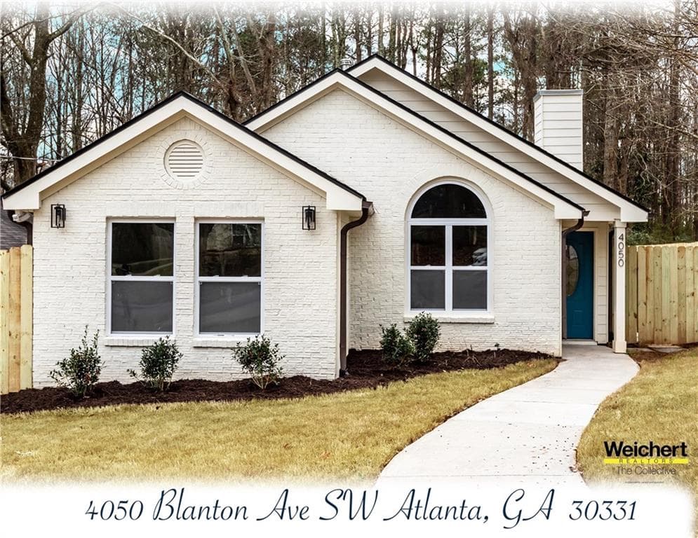 3 bedroom, 2 bathroom, 1,476 sq ft single family residence sold at 4050 Blanton Avenue, Atlanta, GA 30331