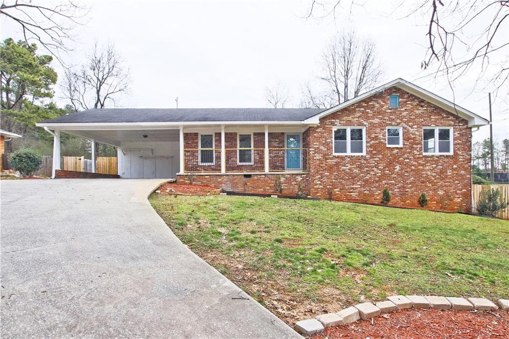 3 bedroom, 2 bathroom, 1,611 sq ft single family residence sold at 4384 Herschel Road, College Park, GA 30337