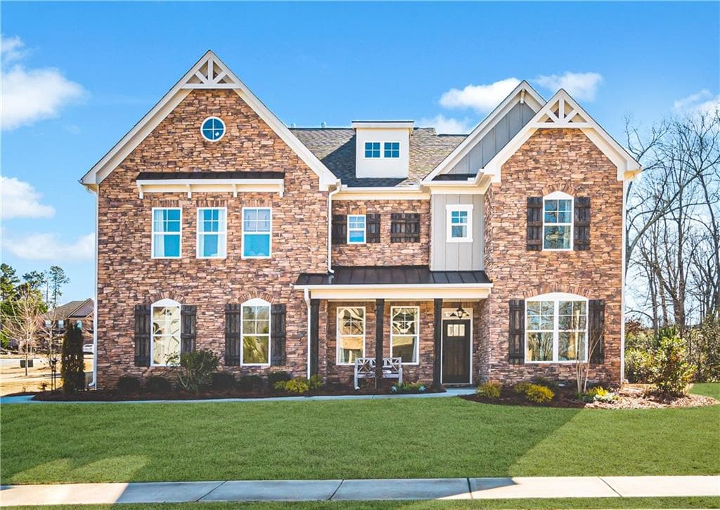 5 bedroom, 4 bathroom single family residence sold at 5610 Horsebarn Court, Cumming, GA 30028