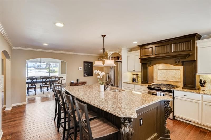 5 bedroom, 4 bathroom, 4,601 sq ft single family residence sold at 311 Cove Island Way, Marietta, GA 30067