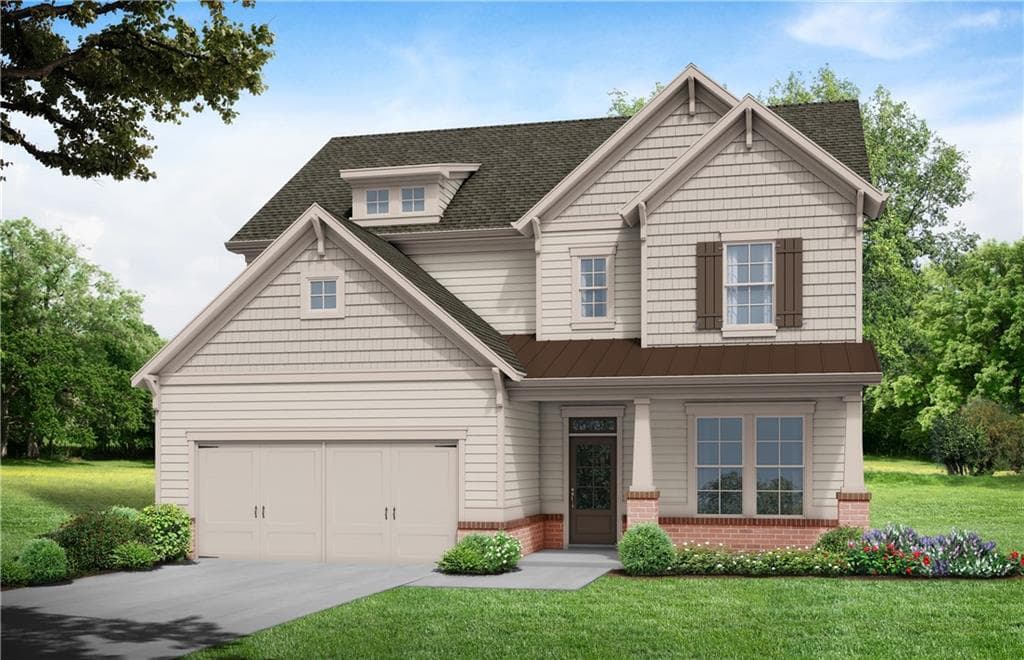 5 bedroom, 4 bathroom single family residence sold at 7086 Tree House Way, Flowery Branch, GA 30542