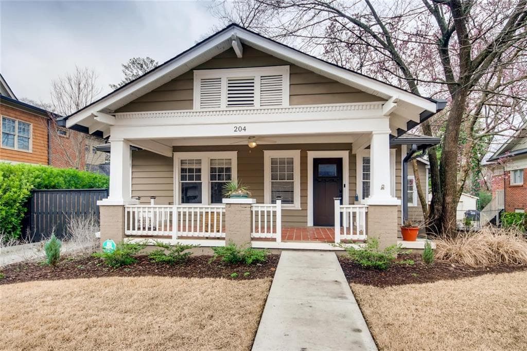 3 bedroom, 2 bathroom, 1,925 sq ft single family residence sold at 204 Wilton Drive, Decatur, GA 30030