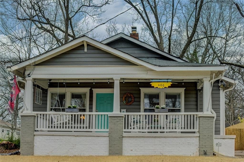 2 bedroom, 2 bathroom, 1,348 sq ft single family residence sold at 486 Robinson Avenue, Atlanta, GA 30315