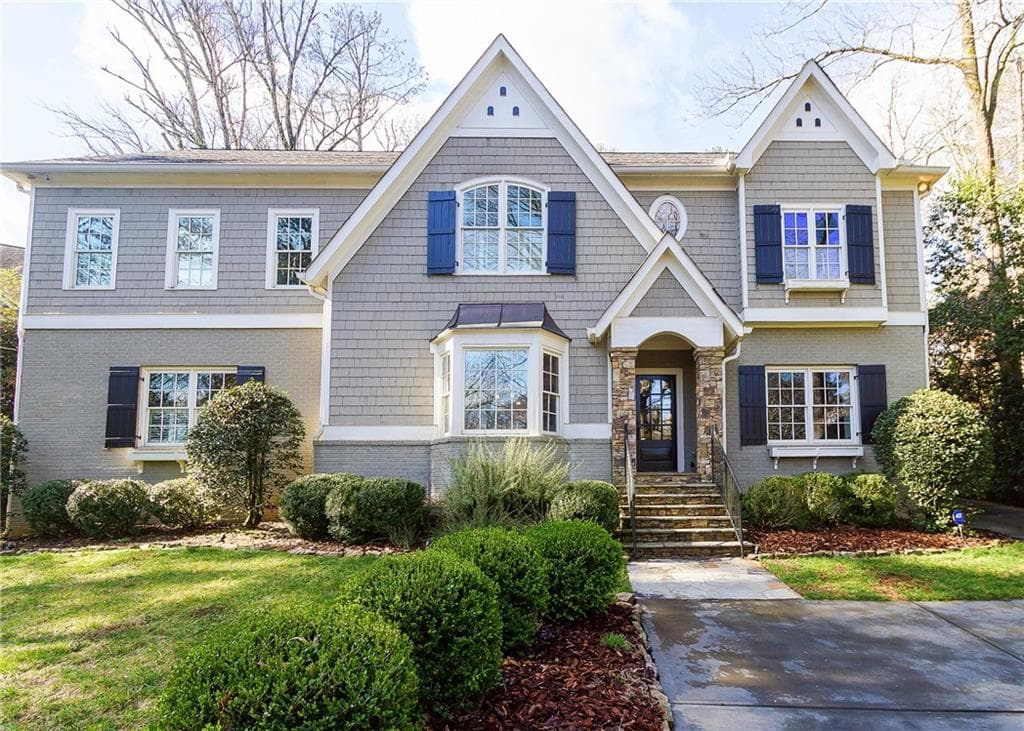5 bedroom, 4 bathroom, 4,387 sq ft single family residence sold at 956 Buckingham Circle, Atlanta, GA 30327