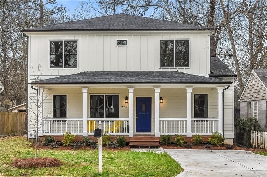 4 bedroom, 4 bathroom, 2,800 sq ft single family residence sold at 264 Sisson Avenue, Atlanta, GA 30317