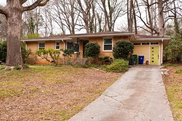 3 bedroom, 2 bathroom, 1,352 sq ft single family residence sold at 2456 Hunting Valley Drive, Decatur, GA 30033
