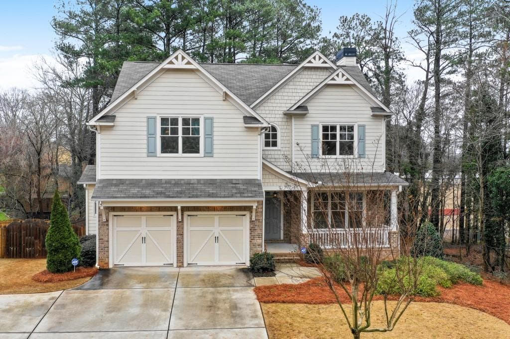 5 bedroom, 5 bathroom, 3,868 sq ft single family residence sold at 98 Mountain View Road, Marietta, GA 30064