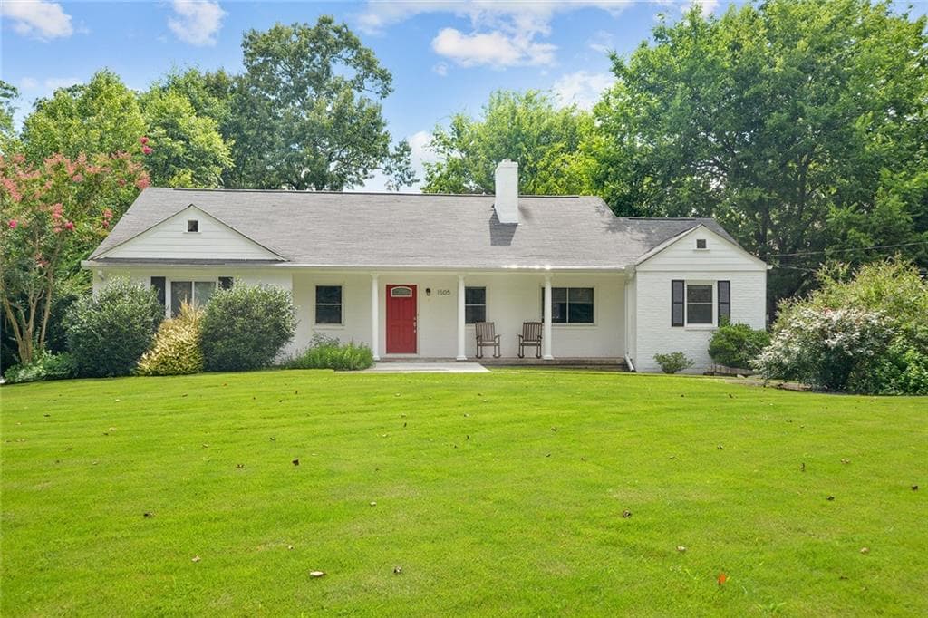 4 bedroom, 2 bathroom, 2,437 sq ft single family residence sold at 1505 Rock Springs Circle, Atlanta, GA 30306