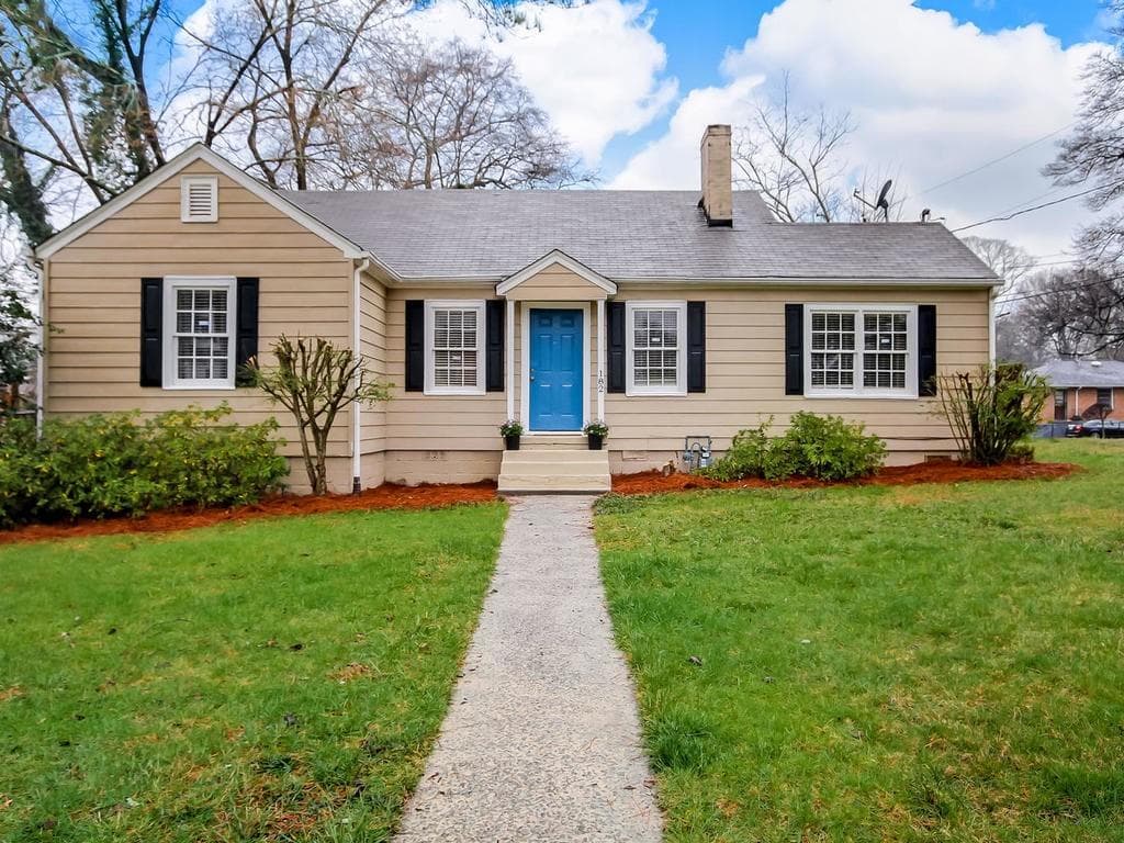 3 bedroom, 1 bathroom, 1,264 sq ft single family residence sold at 182 Mellrich Avenue, Atlanta, GA 30317