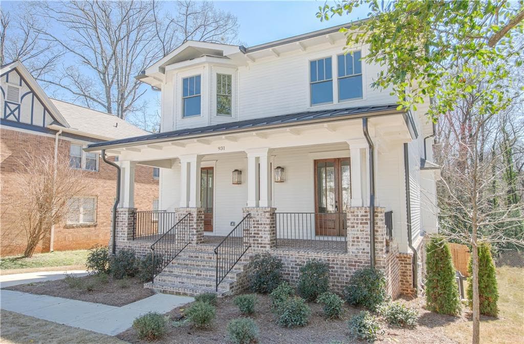 6 bedroom, 7 bathroom, 3,616 sq ft single family residence sold at 931 Courtenay Drive, Atlanta, GA 30306
