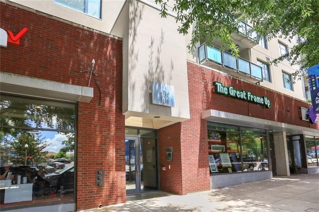 1 bedroom, 1 bathroom condominium sold at 335 W Ponce De Leon Avenue 505, Decatur, GA 30030