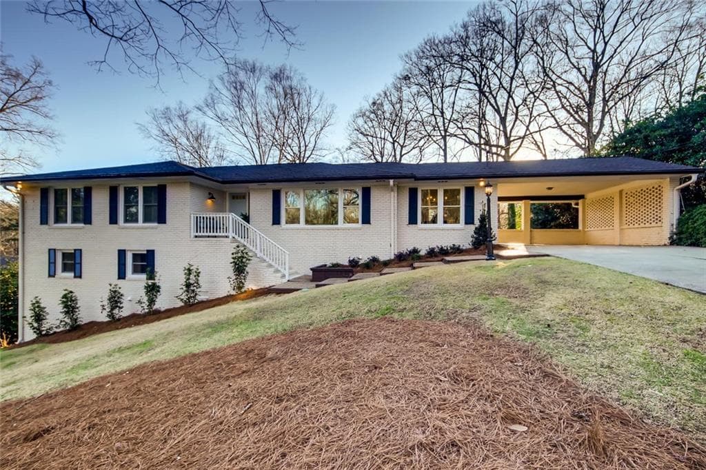 4 bedroom, 4 bathroom, 1,978 sq ft single family residence sold at 445 Montevallo Drive, Atlanta, GA 30342