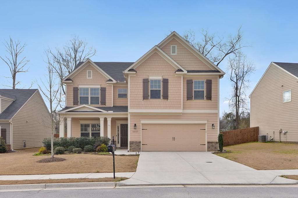 4 bedroom, 3 bathroom, 2,382 sq ft single family residence sold at 3347 Lynne Road, Powder Springs, GA 30127