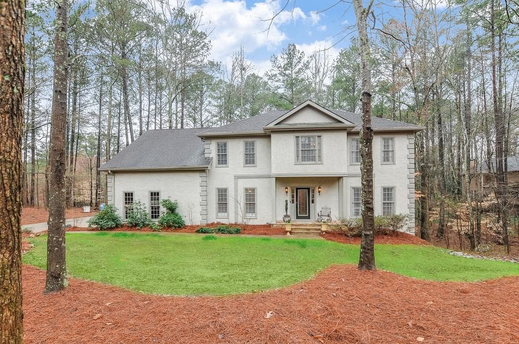 5 bedroom, 3 bathroom, 4,479 sq ft single family residence sold at 4667 Jefferson Township Lane, Marietta, GA 30066