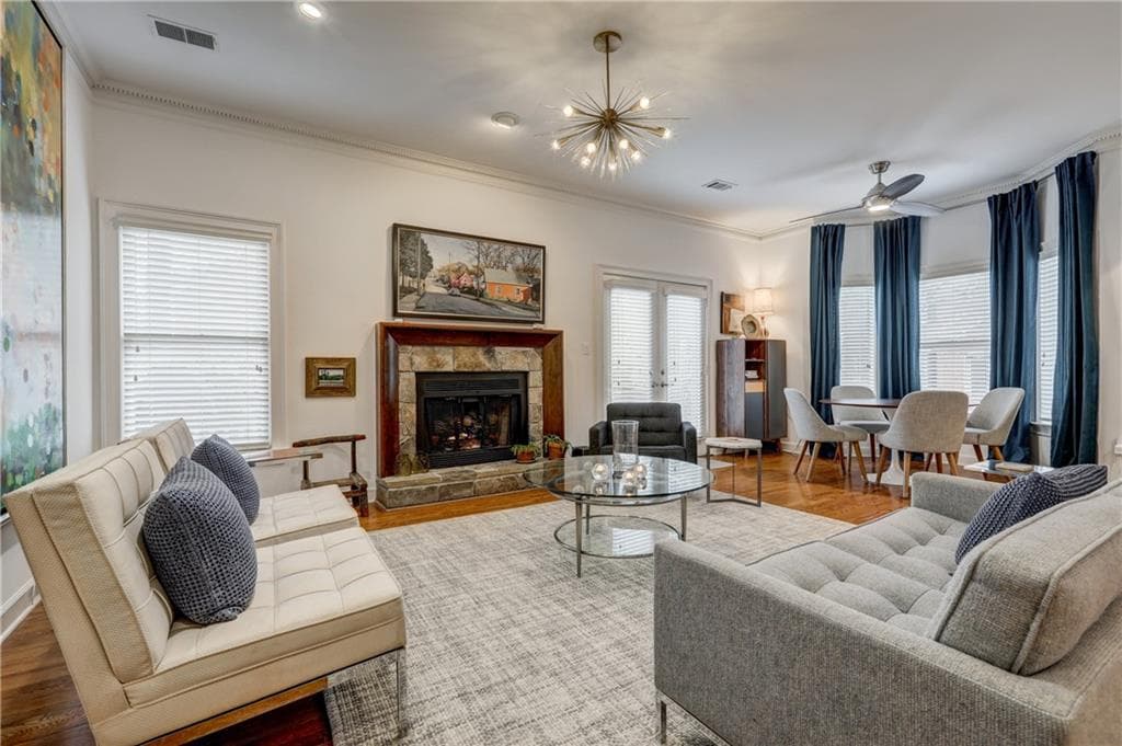 2 bedroom, 3 bathroom, 1,722 sq ft townhouse sold at 1900 Monroe Drive 401, Atlanta, GA 30324
