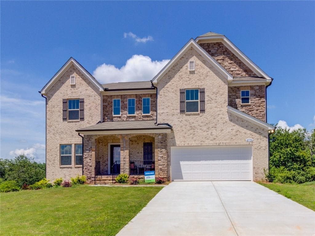 4 bedroom, 4 bathroom, 3,196 sq ft single family residence sold at 6770 Trailway Trace, Cumming, GA 30041
