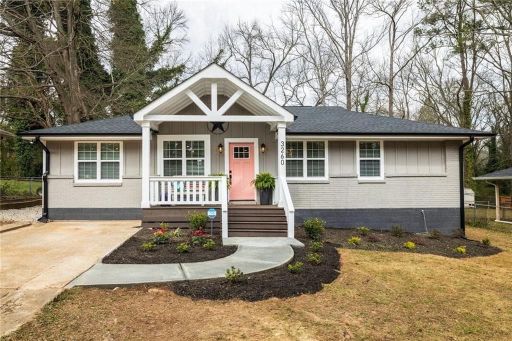 3 bedroom, 3 bathroom, 1,513 sq ft single family residence sold at 3260 Bobolink Drive, Decatur, GA 30032