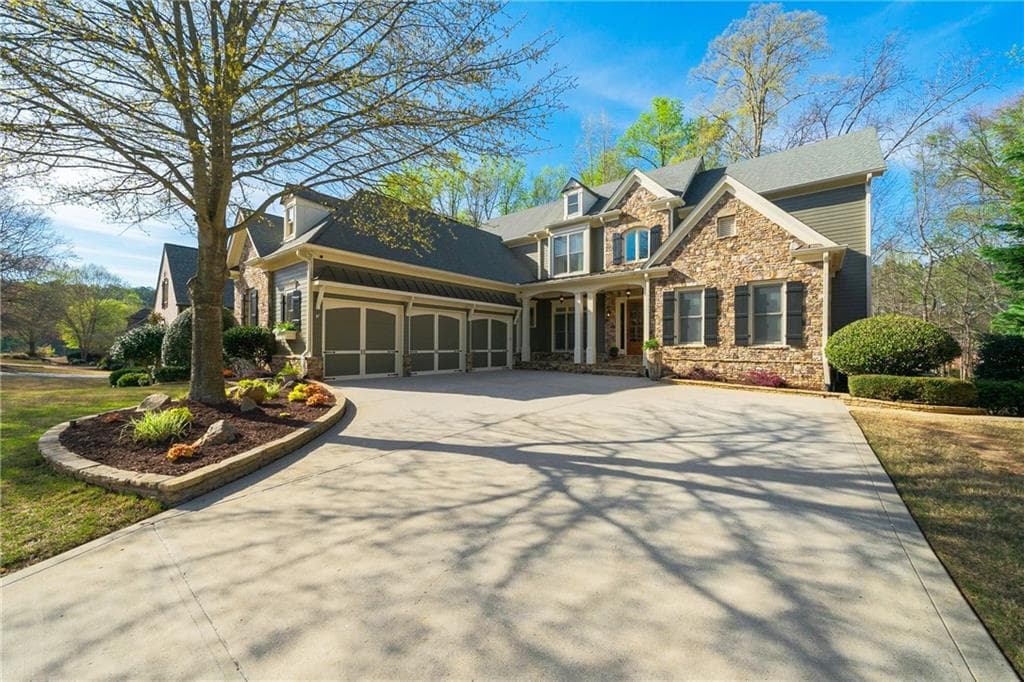 6 bedroom, 6 bathroom, 5,963 sq ft single family residence sold at 2427 Wistful Way, Marietta, GA 30066
