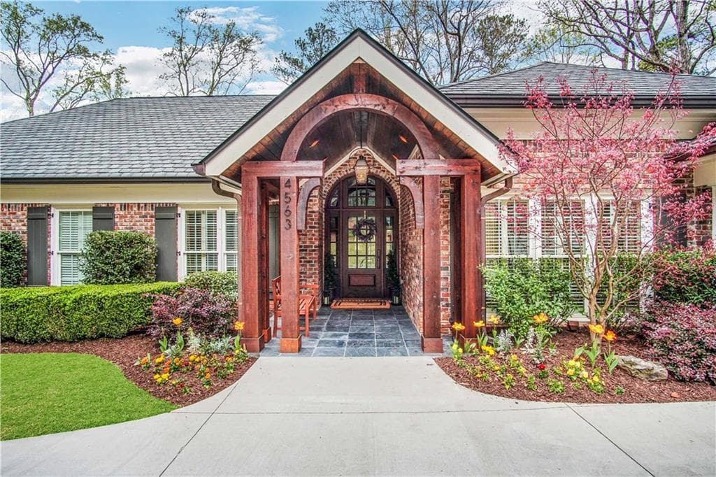 5 bedroom, 4 bathroom, 5,730 sq ft single family residence sold at 4563 Tall Pines Drive, Atlanta, GA 30327