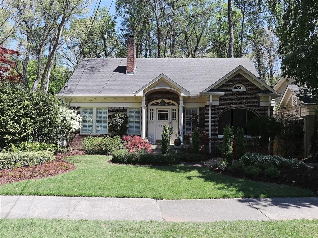 3 bedroom, 2 bathroom, 1,998 sq ft single family residence sold at 1437 N Morningside Drive, Atlanta, GA 30306