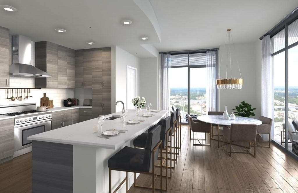 2 bedroom, 3 bathroom, 1,821 sq ft condominium sold at 270 17th Street 4308, Atlanta, GA 30363