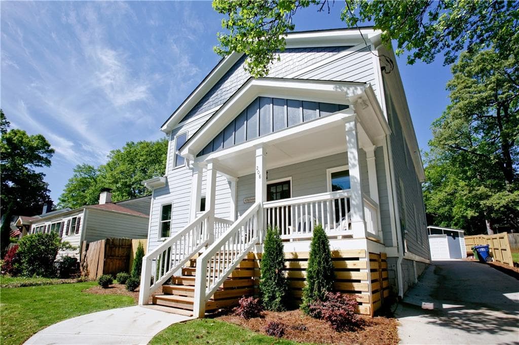 4 bedroom, 4 bathroom, 2,800 sq ft single family residence sold at 208 Mellrich Avenue, Atlanta, GA 30317