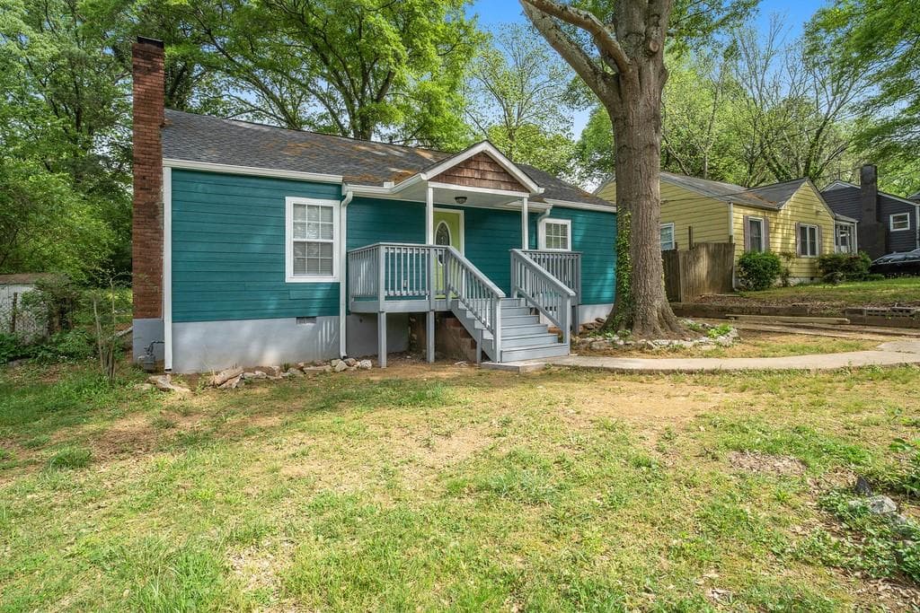 2 bedroom, 2 bathroom, 1,014 sq ft single family residence sold at 428 McWilliams Avenue, Atlanta, GA 30316