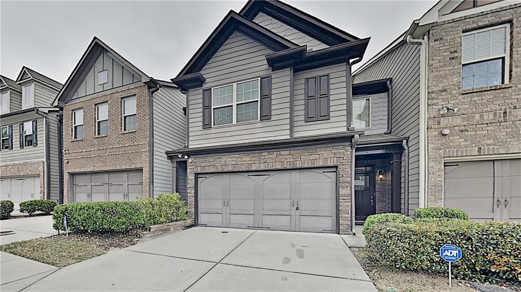 3 bedroom, 3 bathroom, 2,378 sq ft townhouse sold at 2317 Oakton Place, Smyrna, GA 30082
