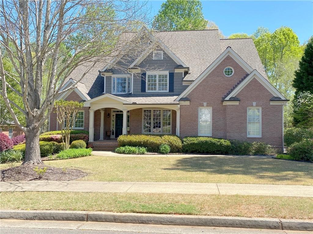 5 bedroom, 5 bathroom, 5,950 sq ft single family residence sold at 303 Champions Court, Woodstock, GA 30188