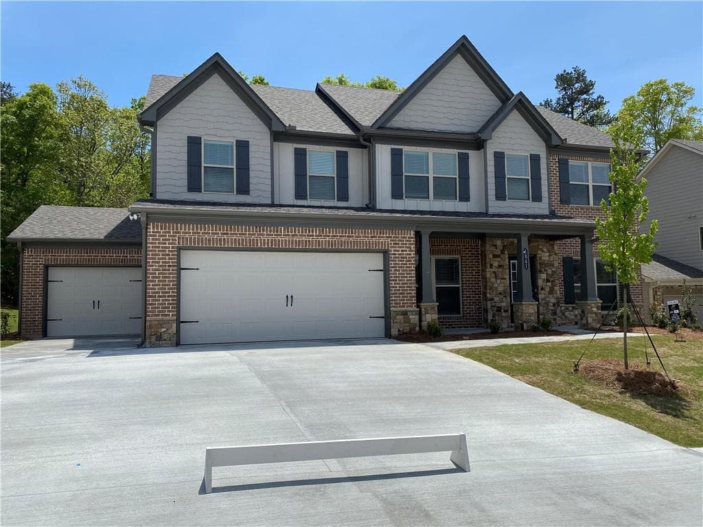 5 bedroom, 3 bathroom single family residence sold at 1841 Cobblefield Circle, Dacula, GA 30019