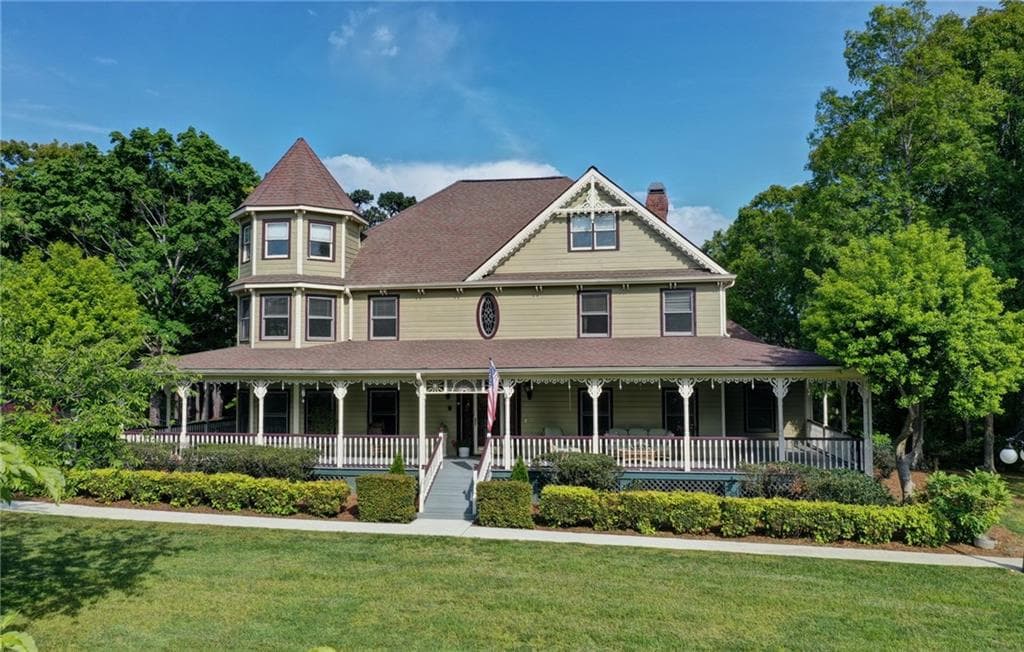 6 bedroom, 5 bathroom single family residence sold at 2455 Nuckolls Road, Cumming, GA 30041