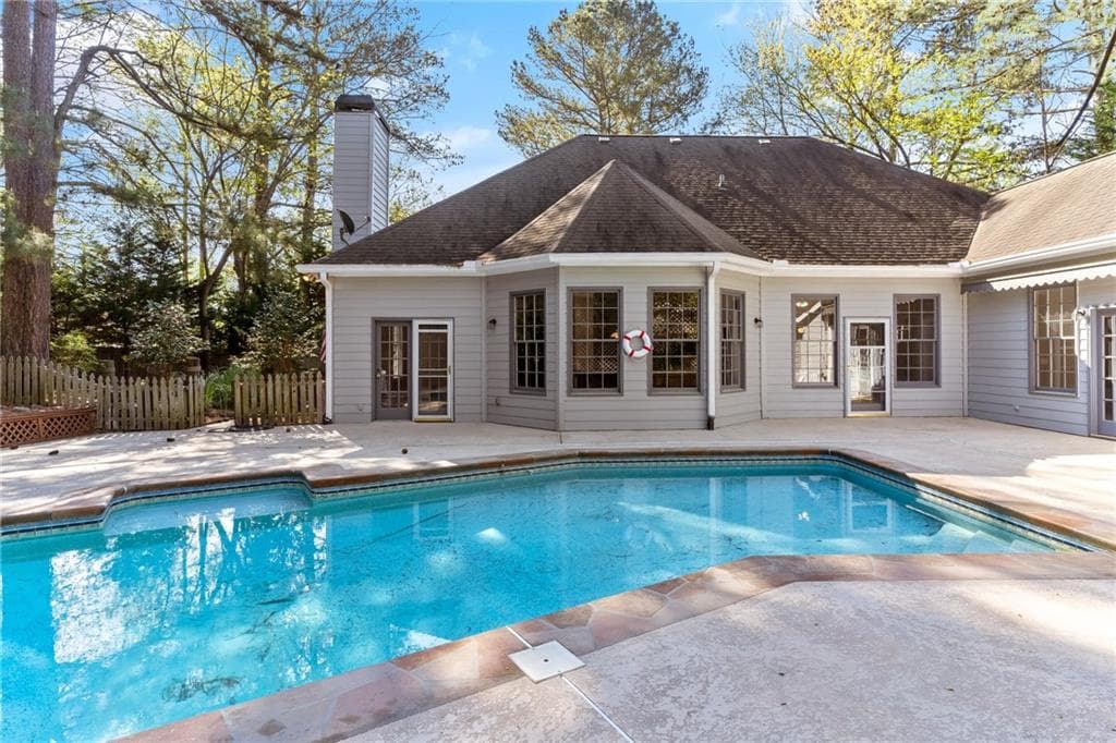 3 bedroom, 3 bathroom, 3,144 sq ft single family residence sold at 5585 Morton Road, Alpharetta, GA 30022