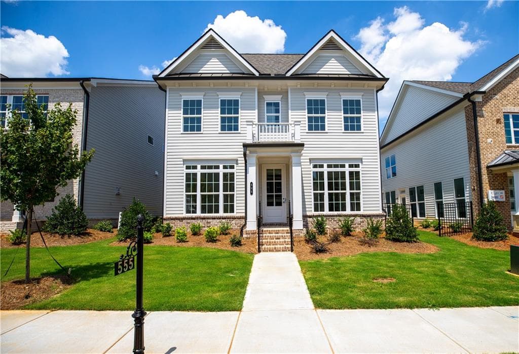 4 bedroom, 4 bathroom, 2,866 sq ft single family residence sold at 555 Turlington Place, Alpharetta, GA 30004