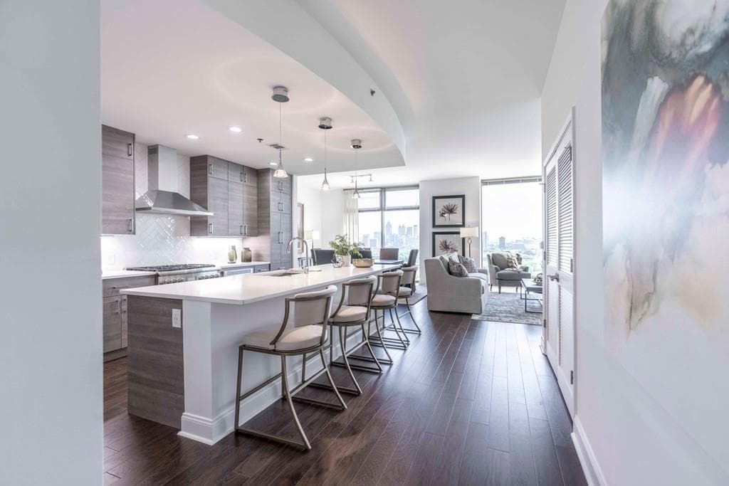 2 bedroom, 3 bathroom, 1,801 sq ft condominium sold at 270 17th Street 2907, Atlanta, GA 30363