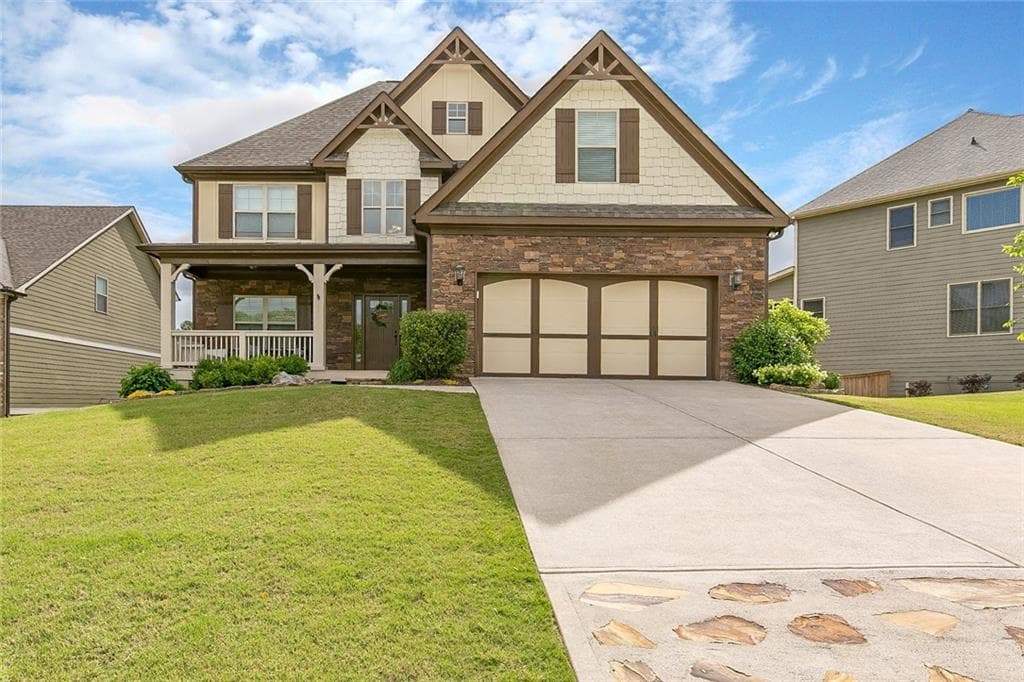 4 bedroom, 4 bathroom, 4,105 sq ft single family residence sold at 4310 Harvest Turn Lane, Cumming, GA 30028