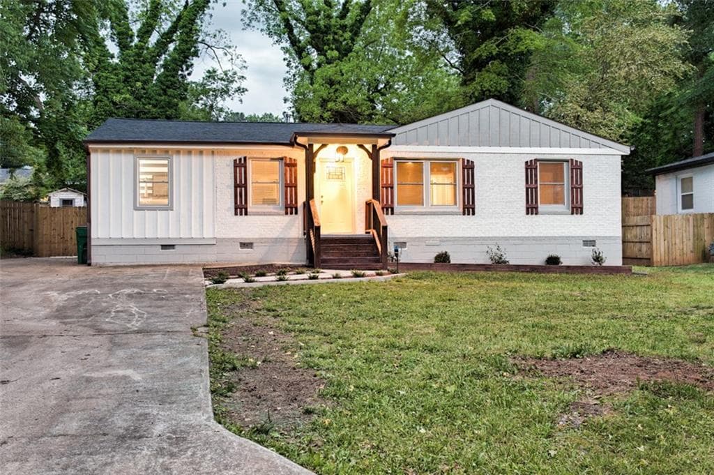 4 bedroom, 2 bathroom, 1,600 sq ft single family residence sold at 3225 Bluebird Lane, Decatur, GA 30032