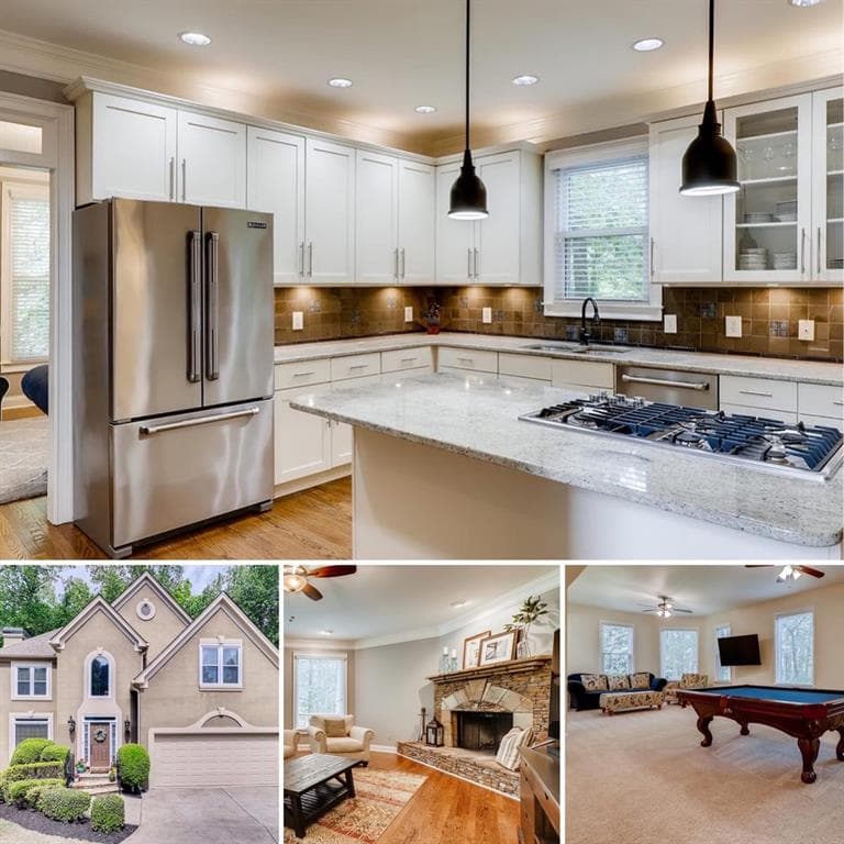 4 bedroom, 4 bathroom, 3,087 sq ft single family residence sold at 6190 Water Lilly Drive, Alpharetta, GA 30005