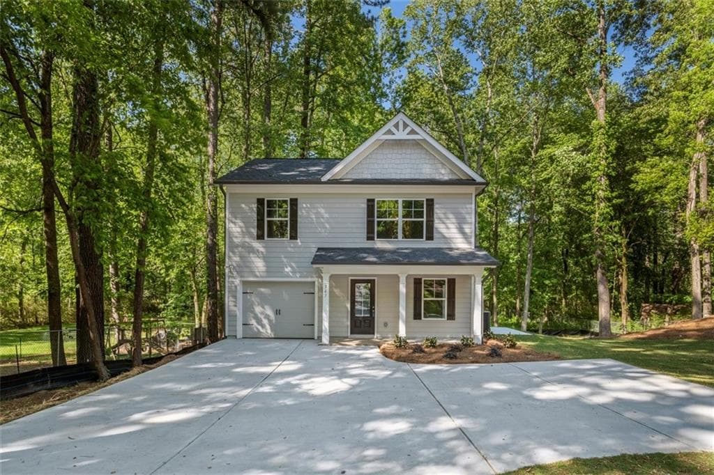 3 bedroom, 3 bathroom, 1,450 sq ft single family residence sold at 347 Shalloway Drive, Kennesaw, GA 30144