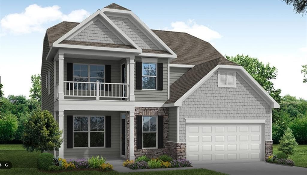 4 bedroom, 3 bathroom, 2,438 sq ft single family residence sold at 2820 Windsor Knoll Drive, Dacula, GA 30019