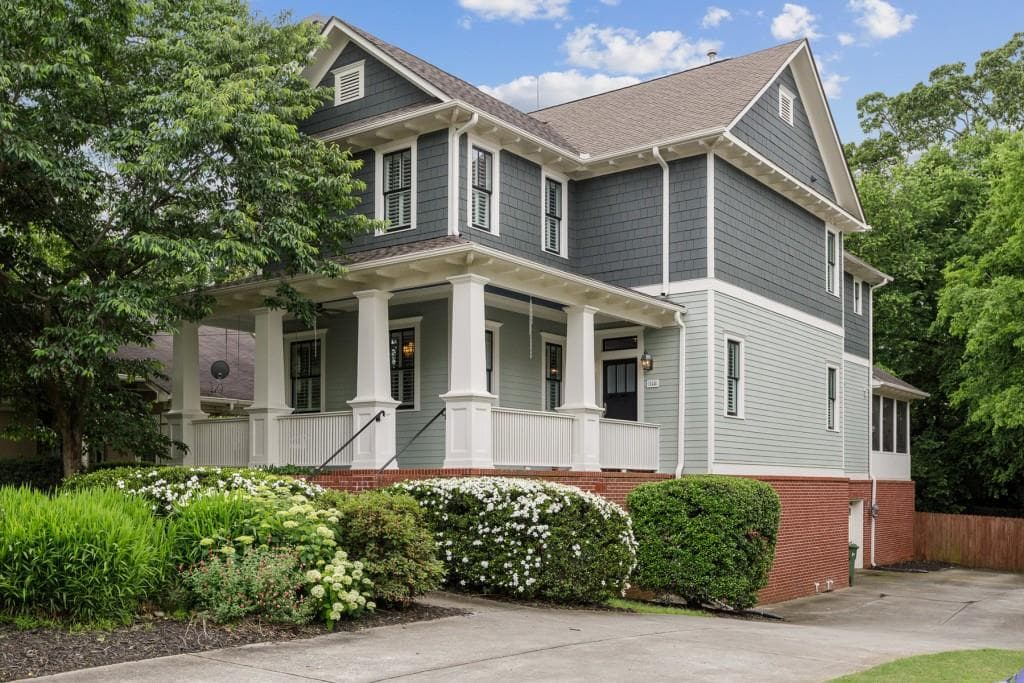 5 bedroom, 5 bathroom, 4,086 sq ft single family residence sold at 244 Hampton Terrace, Atlanta, GA 30307