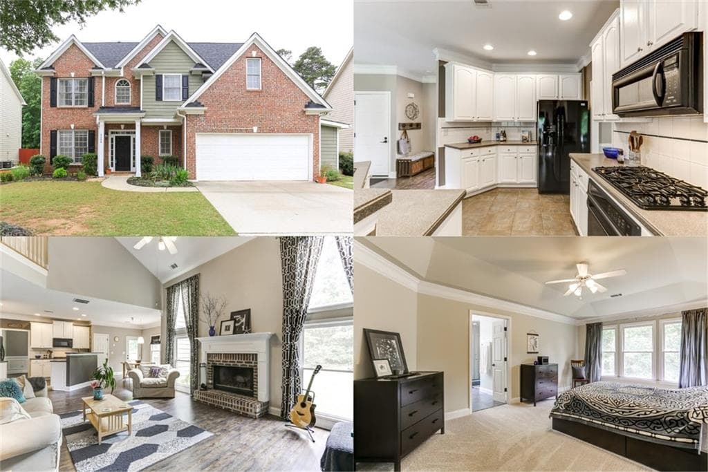 4 bedroom, 4 bathroom, 2,350 sq ft single family residence sold at 4200 Suwanee Bend Drive, Suwanee, GA 30024