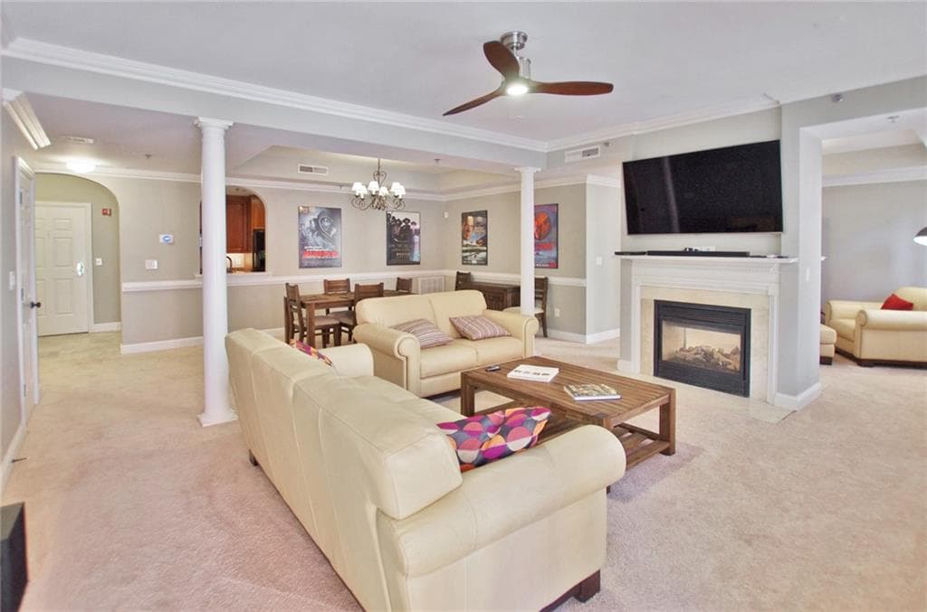 1 bedroom, 1 bathroom, 1,328 sq ft condominium sold at 1735 Peachtree Street 117, Atlanta, GA 30309