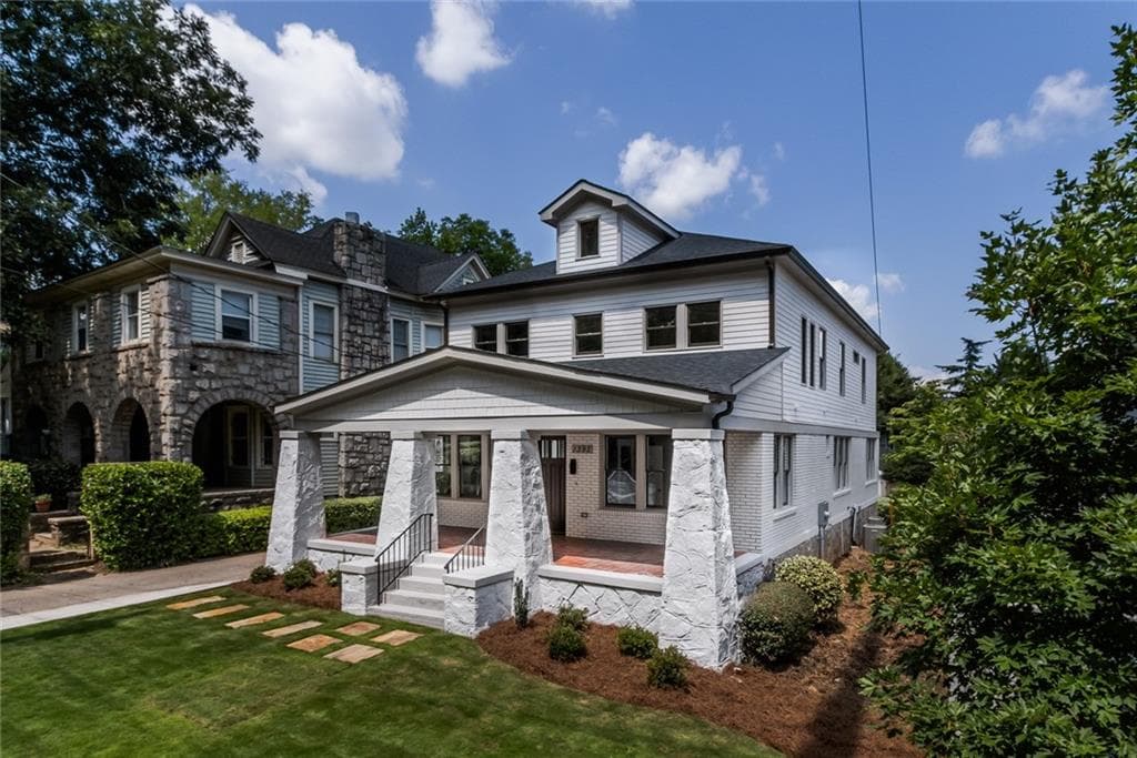 4 bedroom, 4 bathroom, 3,235 sq ft single family residence sold at 1392 Piedmont Avenue, Atlanta, GA 30309